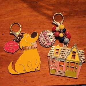 Colorful UP Keychains/bag Charms